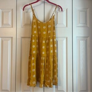 Mossimo Supply Co. Yellow Floral Dress